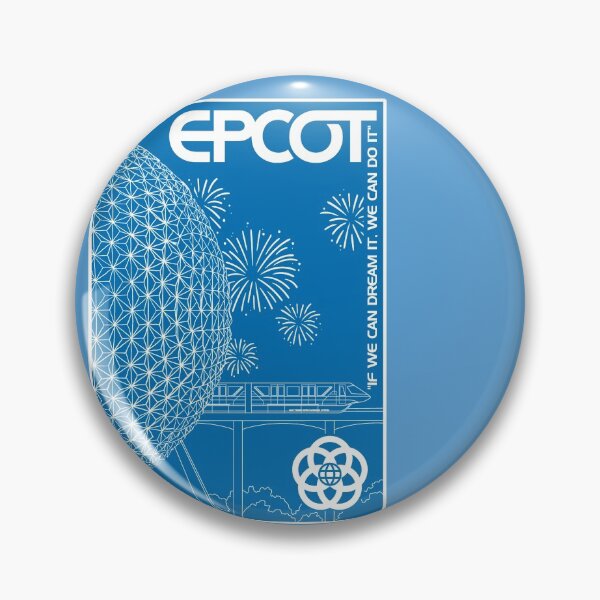 Item preview,  Epcot Center Blueprint designed and sold by Cammi Friederichs.