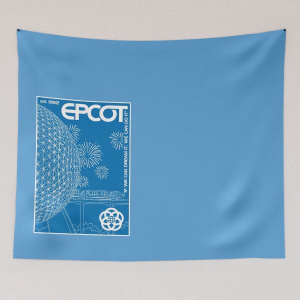 Item preview,  Epcot Center Blueprint designed and sold by Cammi Friederichs.