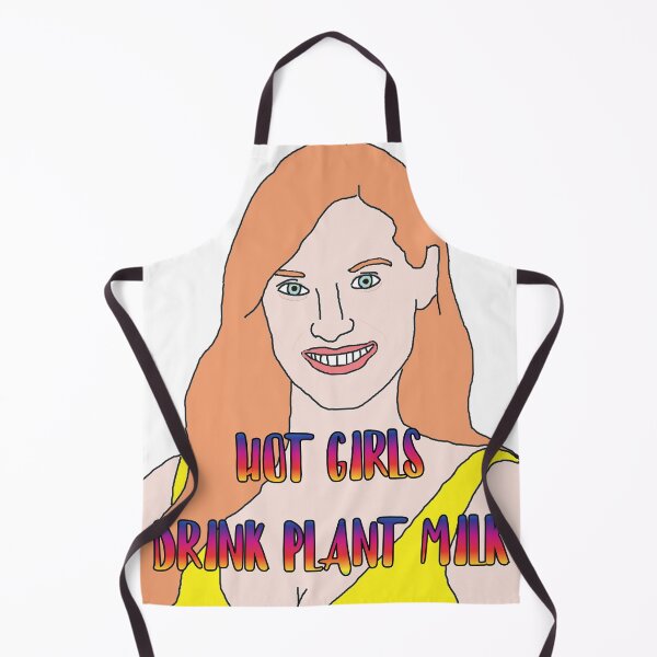 Item preview, Hot Girls Drink Plant Milk designed and sold by RevolutionInPaint.