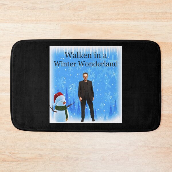 Item preview, Day Gift for  Walken In A Winter Wonderland  Funny Christmas Cards And Gifts With Christopher designed and sold by SteinmetzGladys.
