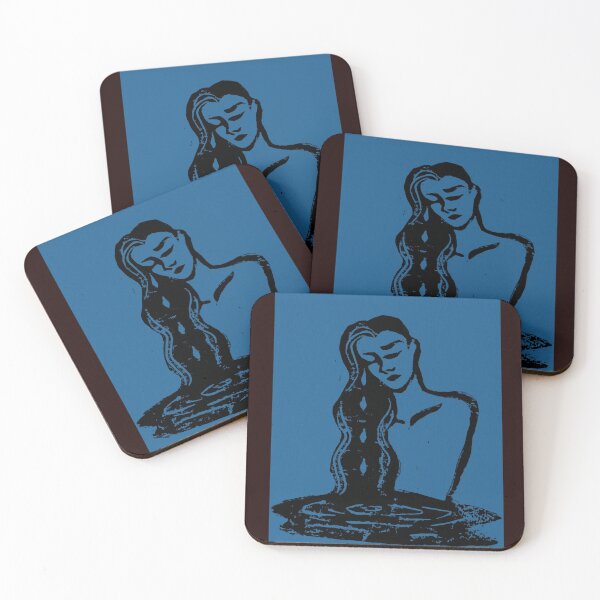 Item preview, Linoprint- Ripples designed and sold by Pommepai.