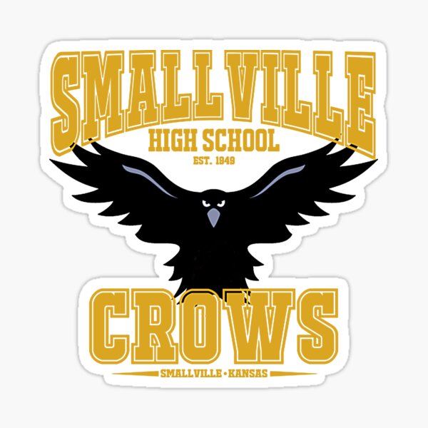 Smallville: hogar de los cuervos Pegatina