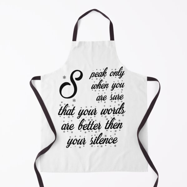 Aperçu de l'œuvre Ne parlez que lorsque vous êtes sûr que votre parole est meilleure que votre t-shirt silence créée et vendue par Frangi_Pane_ Magazine.