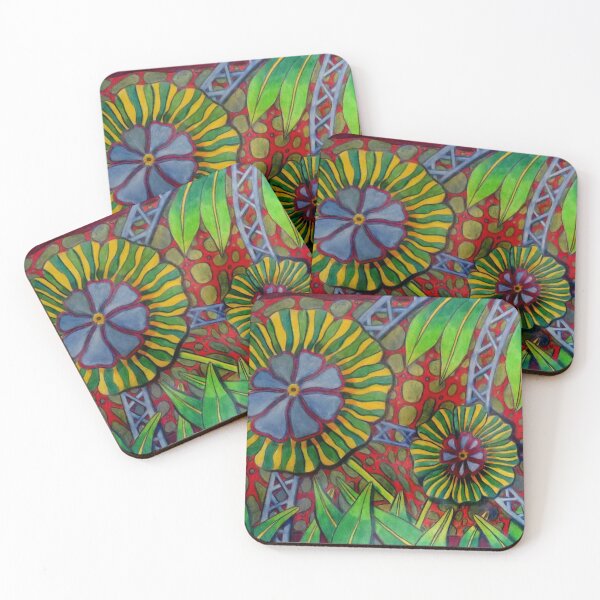 Item preview, 559 - FLORAL DESIGN 17 - DAVE EDWARDS - COLOURED PENCILS - 2021 designed and sold by BLYTHART.