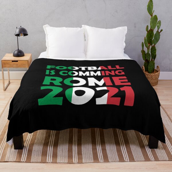 Item preview, Football Is Comming Rome 2021 Italy Soccer Fan designed and sold by theshirtinator.