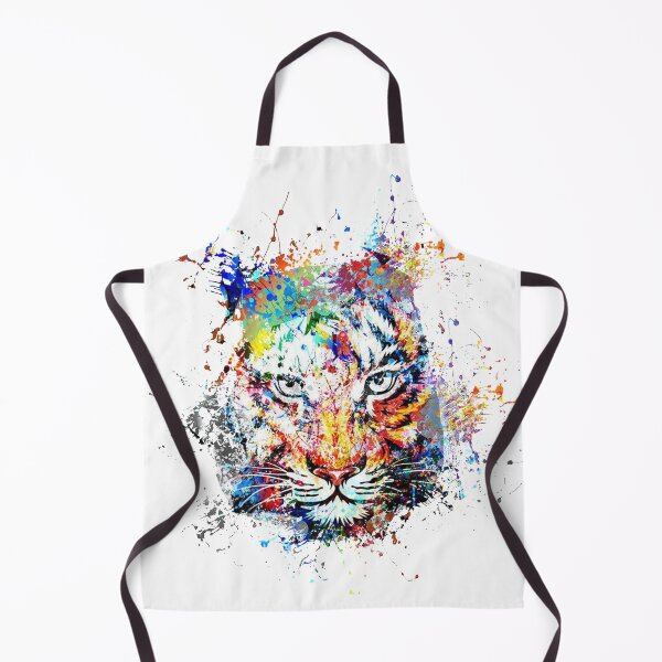 Item preview, Tiger Abstract Art Painting designed and sold by YI-Creations.
