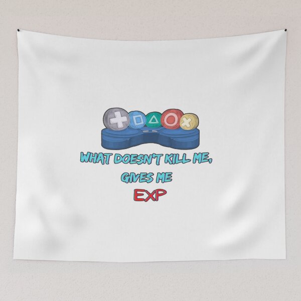 Item preview, What doesnt kill me gives me EXP funny gaming for gaming lover designed and sold by Havic  Tees.