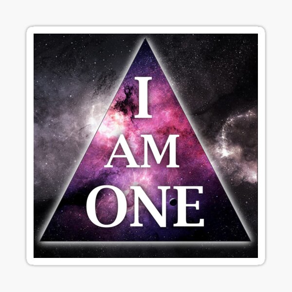 I AM ONE Sticker
