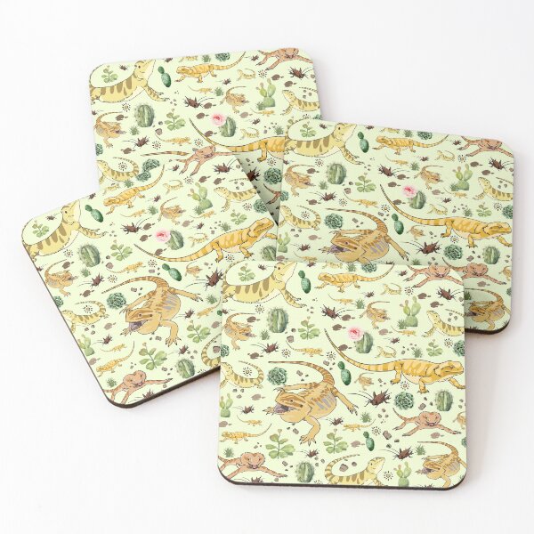 Item preview, Bearded dragon (green) designed and sold by PawsoMania.