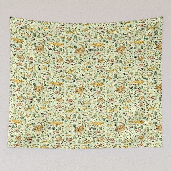 Item preview, Bearded dragon (green) designed and sold by PawsoMania.