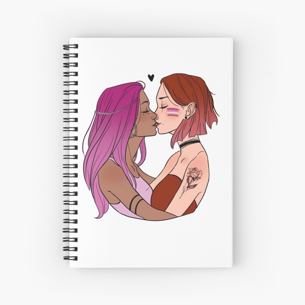 Lesbian kiss