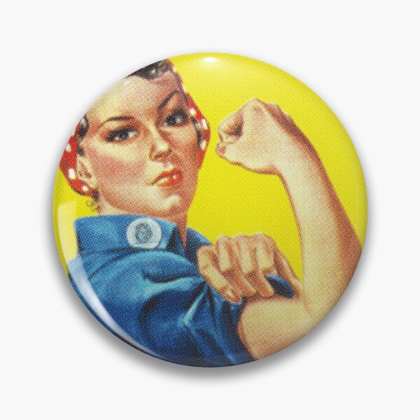 Item preview, Rosie the Riveter - 'We Can Do It' half tone closeup version  designed and sold by gshapley.