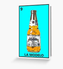 La Modelo Greeting Card