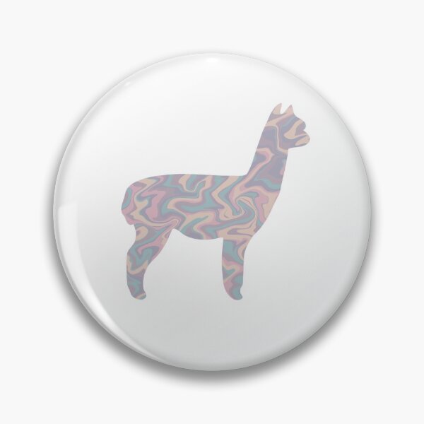 Item preview, Swirly llama/alpaca outline design  designed and sold by zoology-student.
