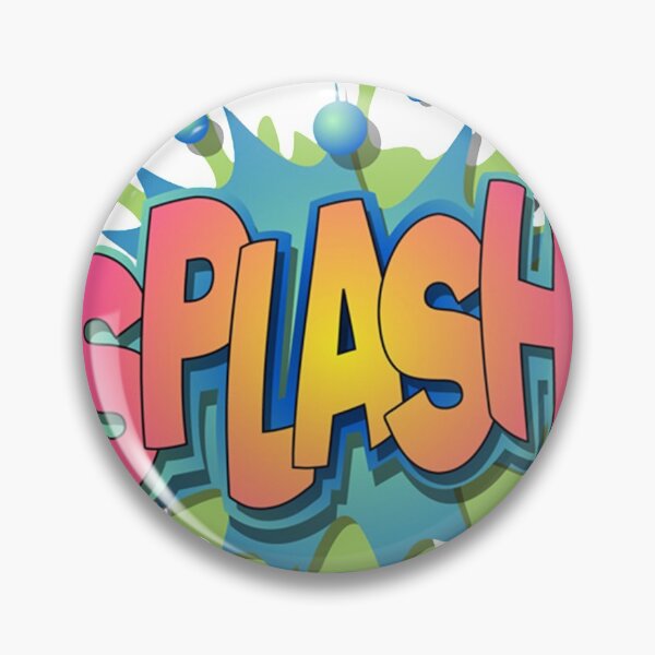 Item preview, Splash English Explosion Sticker designed and sold by YI-Creations.