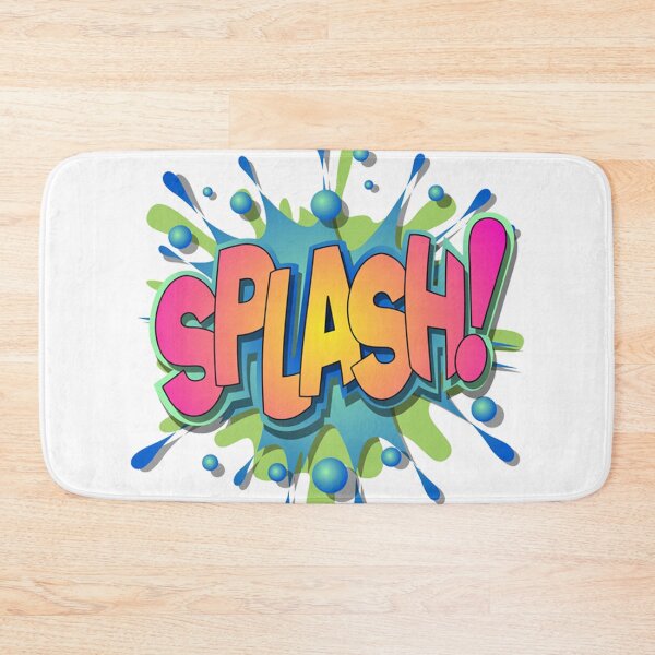 Item preview, Splash English Explosion Sticker designed and sold by YI-Creations.