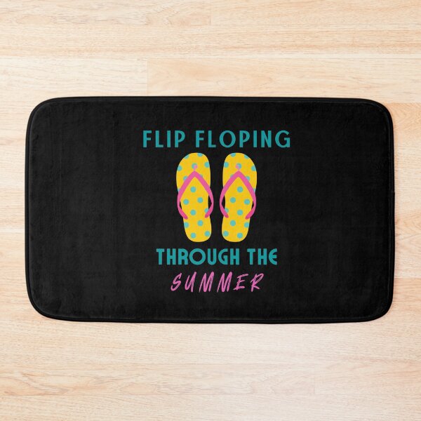 Item preview, Flip floping through the summer - Funny summer saying designed and sold by Theleochick.