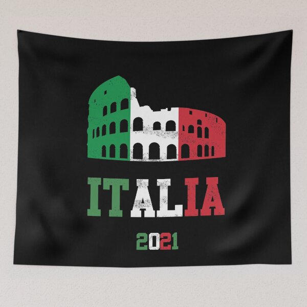Item preview, Italy Soccer Jersey - Italian Football T-Shirt designed and sold by Hema Thilakaratne.