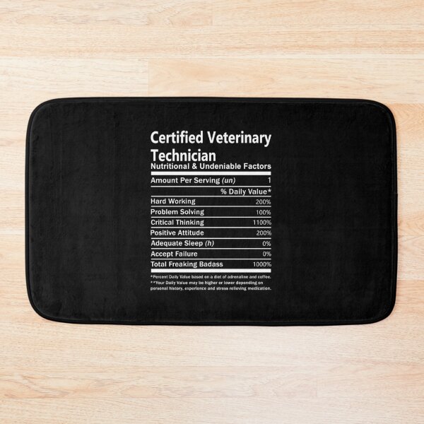 Item preview, Certified Veterinary Technician T Shirt - Nutritional And Undeniable Factors Gift Item Tee designed and sold by kimbowen43.