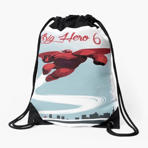 Big Hero 6 Drawstring Bags Redbubble