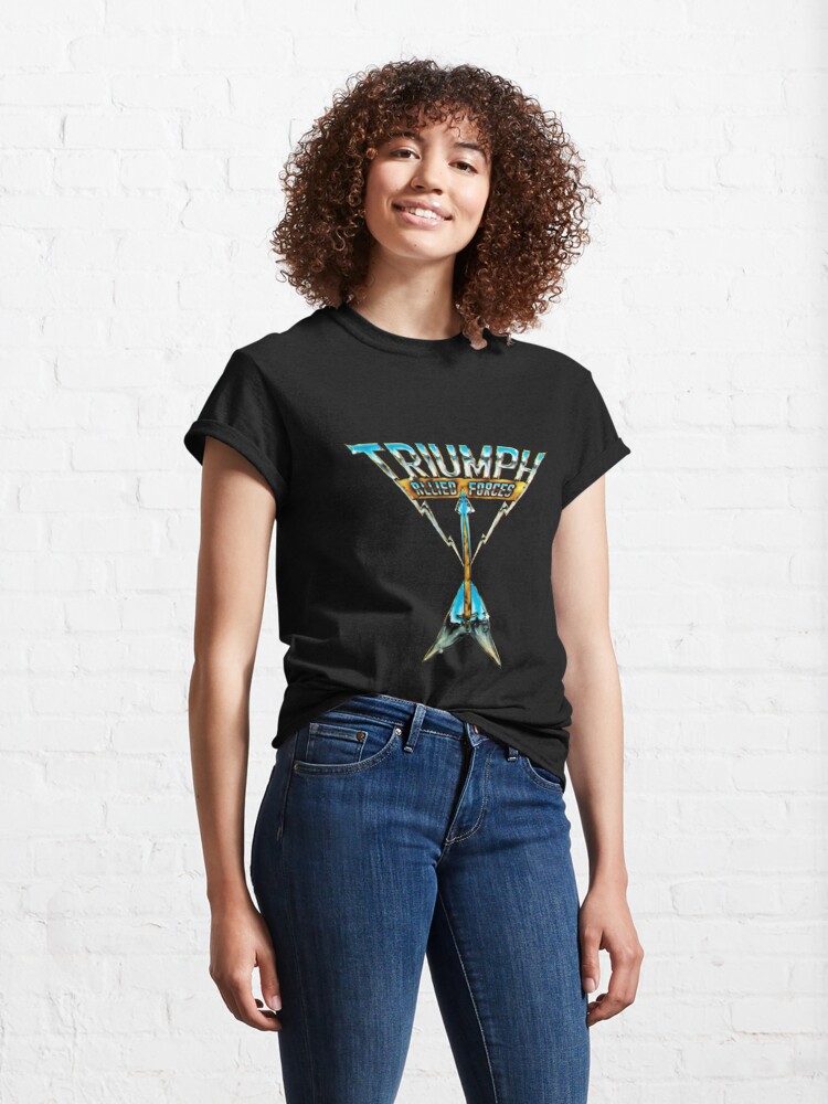 Triumph Band T Shirt 20 Shirt T Shirt By Alexandraharo Redbubble