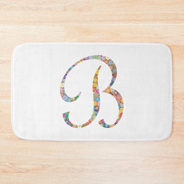 Item preview, Letter B Capital Alphabet Colorful Flowers B Gift designed and sold by Shariss.