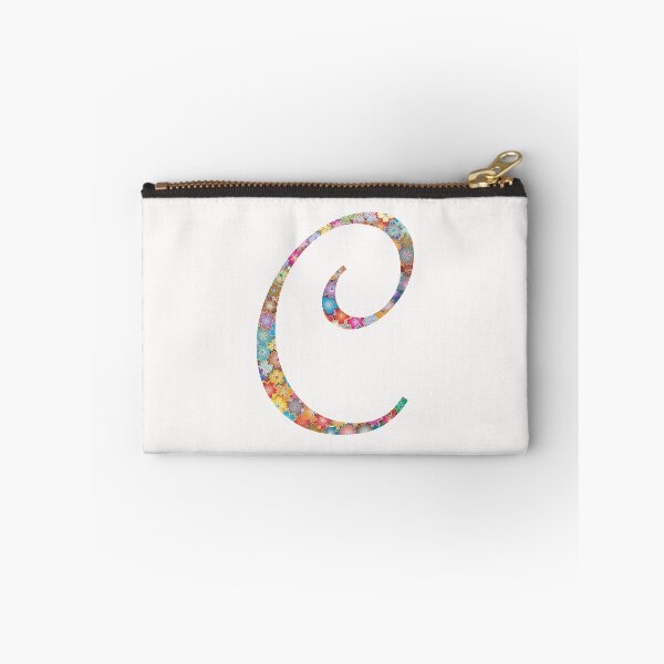 Item preview, Letter C Capital Alphabet Colorful Flowers C Gift designed and sold by Shariss.