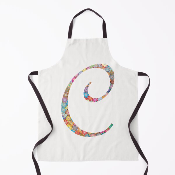 Item preview, Letter C Capital Alphabet Colorful Flowers C Gift designed and sold by Shariss.