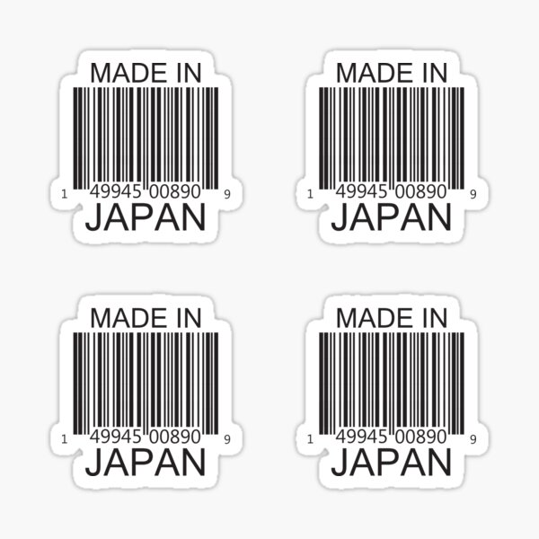 Made In Japan Sticker for Sale by Retrostickersnz  Graphic tshirt design,  Vintage advertisements, Japan