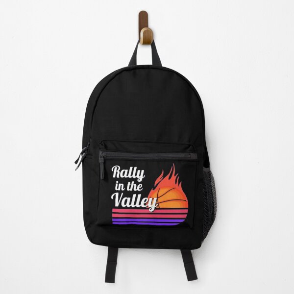 Item preview, Rally In The Valley Phoenix Flaming Basketball Retro Sunset T-Shirt designed and sold by NadalStore.