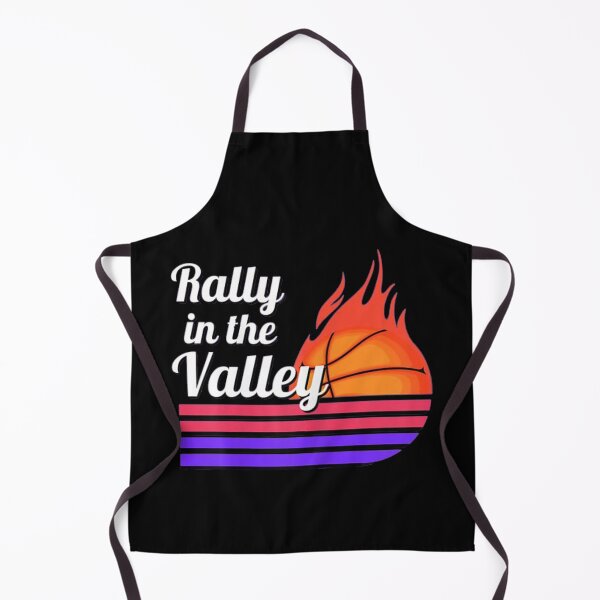 Item preview, Rally In The Valley Phoenix Flaming Basketball Retro Sunset T-Shirt designed and sold by NadalStore.