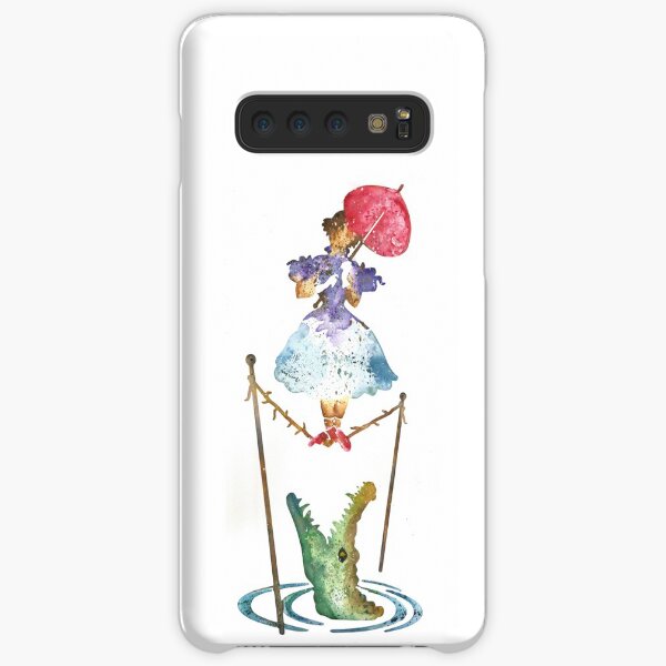 Perilous Pink Parasol - Stretching Portrait Samsung Galaxy Snap Case