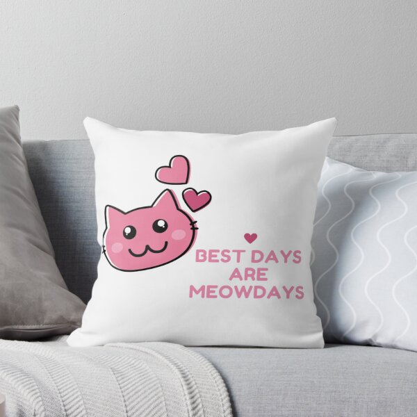 Item preview, los mejores días son maullidos diseño para niñas gato dulce lindo gato gracioso designed and sold by Hamdishop.