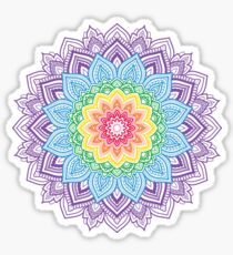Pegatina Rainbow Mandala