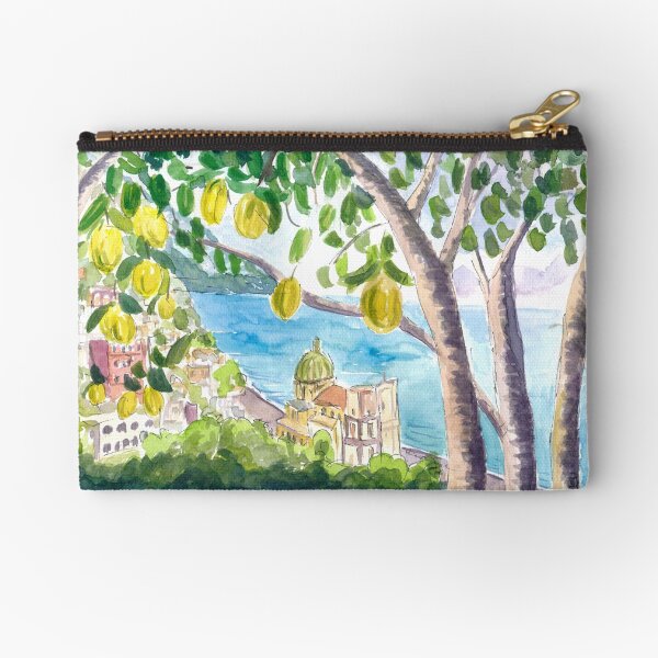 Item preview, Amalfi Coast Seaview with Fresh Limes on Tree  designed and sold by artshop77.