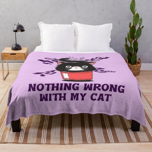 Item preview, There is nothing wrong with my cat funny cartoon cat design for cat lovers designed and sold by PunMan Army.