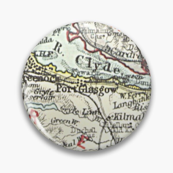 Item preview, PORT GLASGOW & surrounding area map 1899 designed and sold by yourscotland.