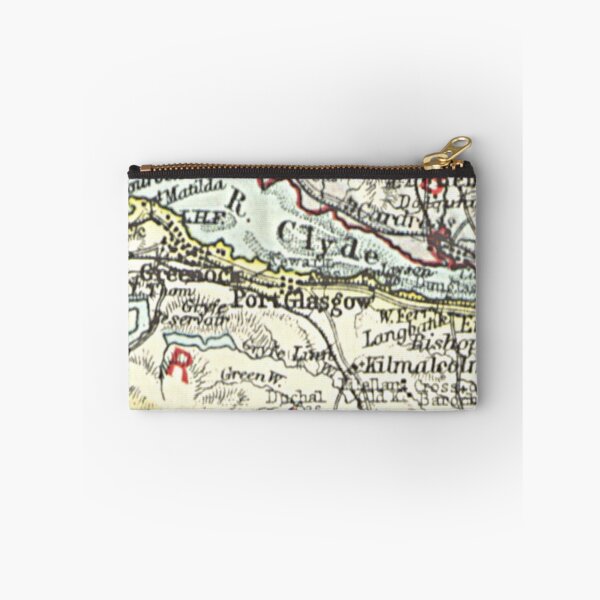 Item preview, PORT GLASGOW & surrounding area map 1899 designed and sold by yourscotland.
