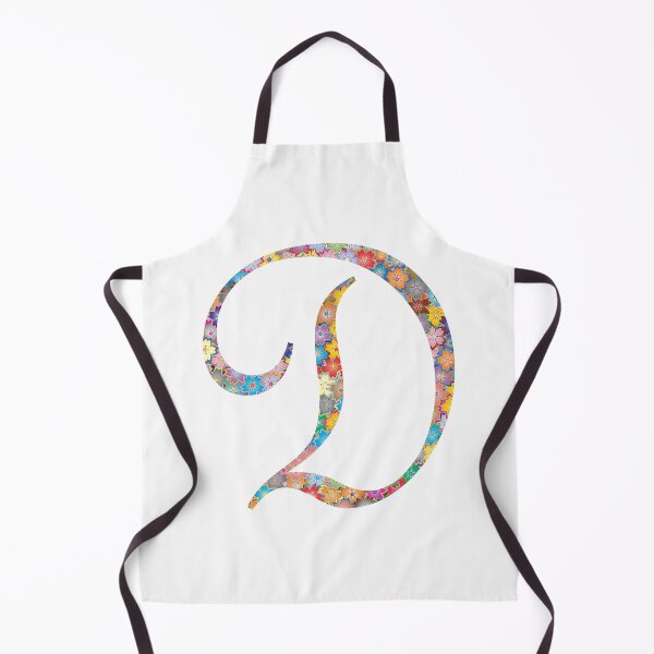 Item preview, Letter D Capital Alphabet Colorful Flowers D Gift designed and sold by Shariss.