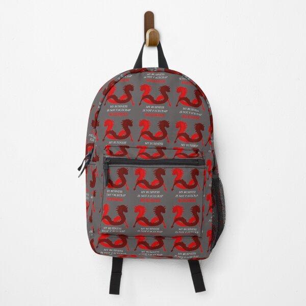 Item preview, My Business Is Not Facecrap Business (Two Red Sea Serpents) N1 designed and sold by SelfUpgrade.