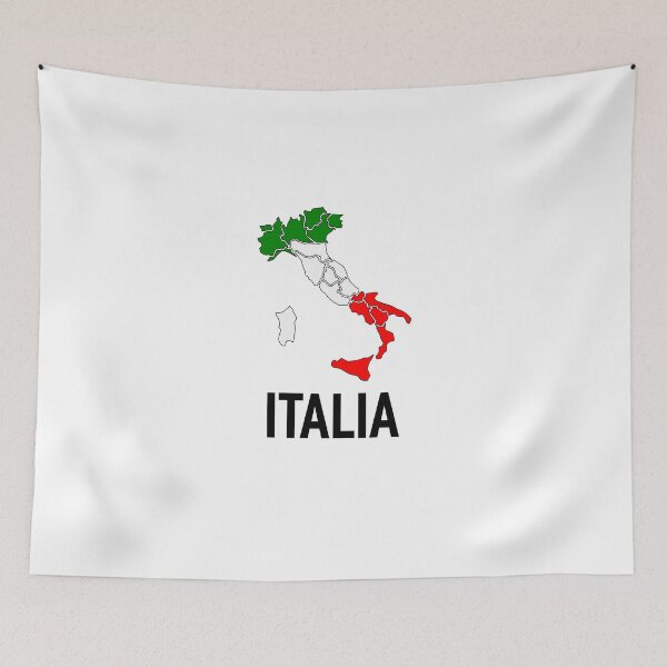 Item preview, Vintage Italia Italian Flag Italy Italiano T-Shirt designed and sold by felixprinter.