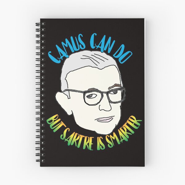 Item preview, Camus Can Do But Sartre Is Smarter designed and sold by RevolutionInPaint.