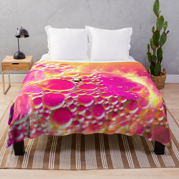 Item preview, Hot Pink Liquid, Fluorescent Abstract designed and sold by Ruby Jackson.
