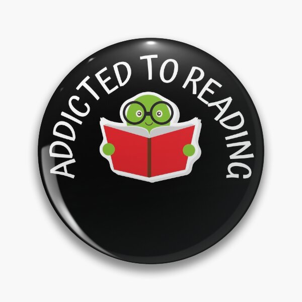 Item preview, Addicted to reading - funny book lover sayings designed and sold by Theleochick.