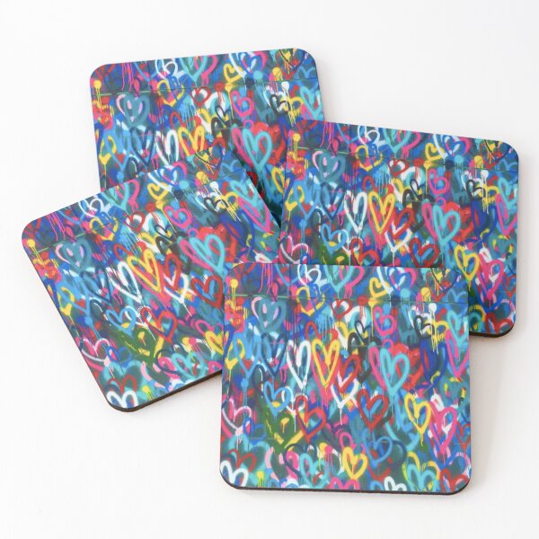 Item preview, GRAFFITI HEARTS designed and sold by devoneverton.