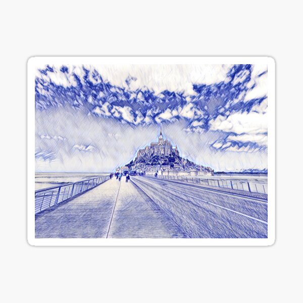 Mont-Saint-Michel Sticker