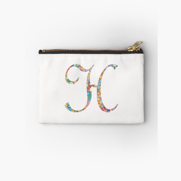 Item preview, Letter H Capital Alphabet Colorful Flowers H Gift designed and sold by Shariss.
