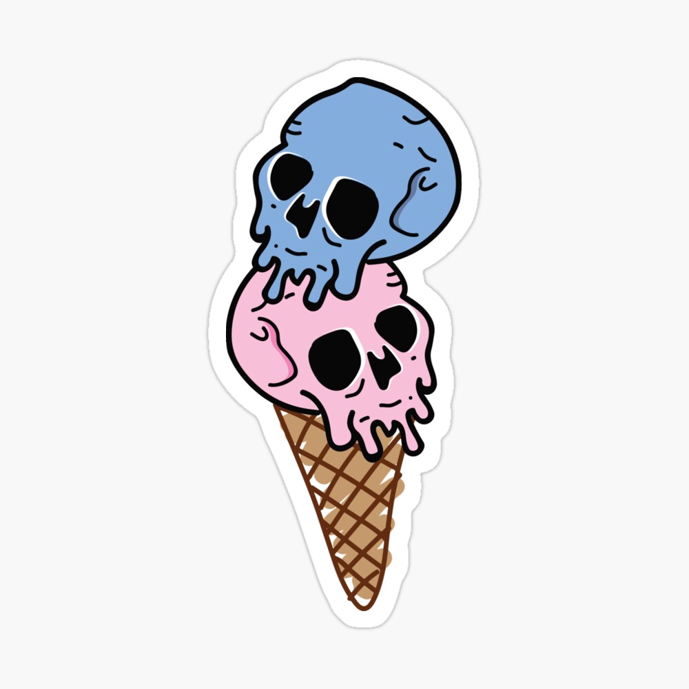 Icecream skull 2025