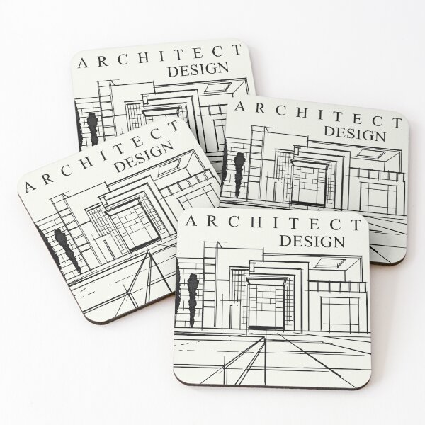 Item preview, architecture Sketch modern villa notebook designed and sold by fowzi shokri.