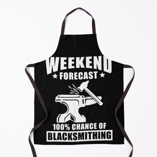Item preview, Weekend Forecast 100% Chance Of Blacksmithing designed and sold by HueTop.